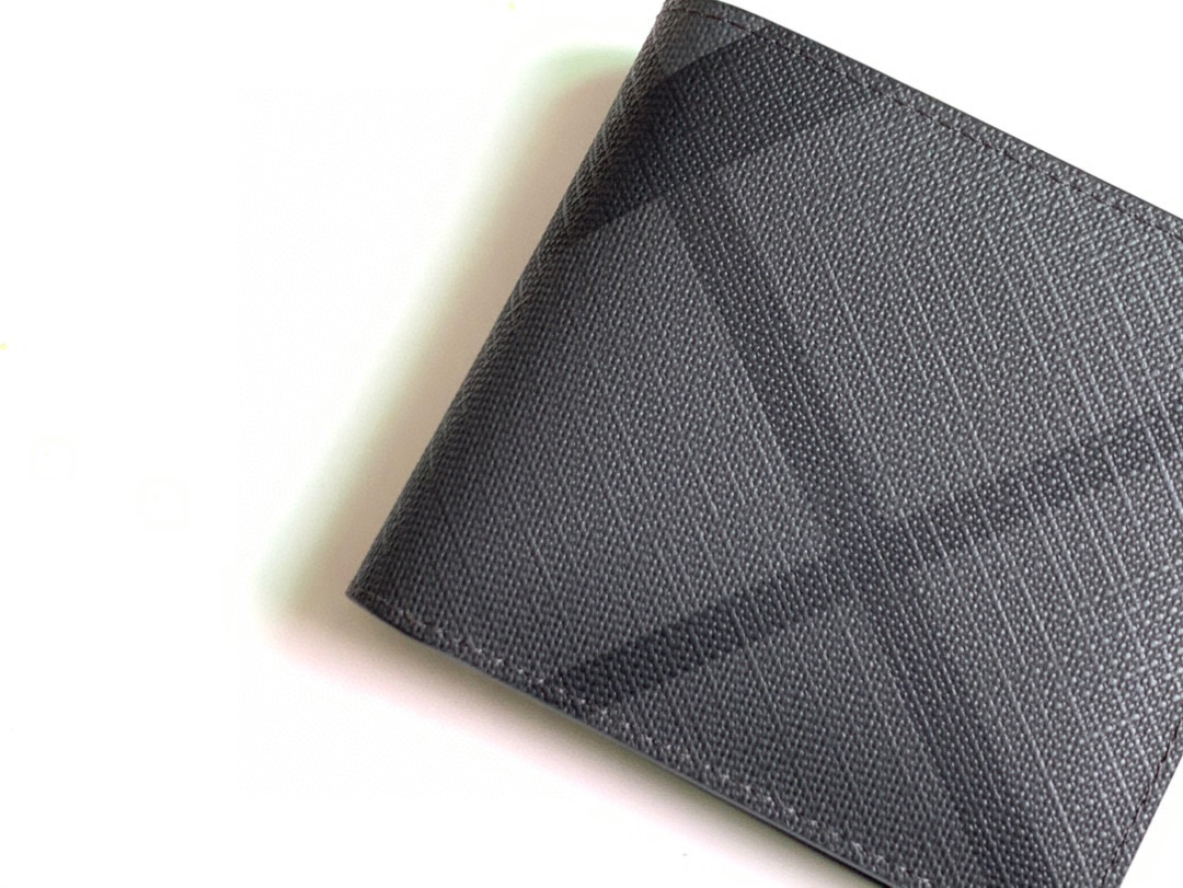 Burberry London plaid folding short wallet 40520871