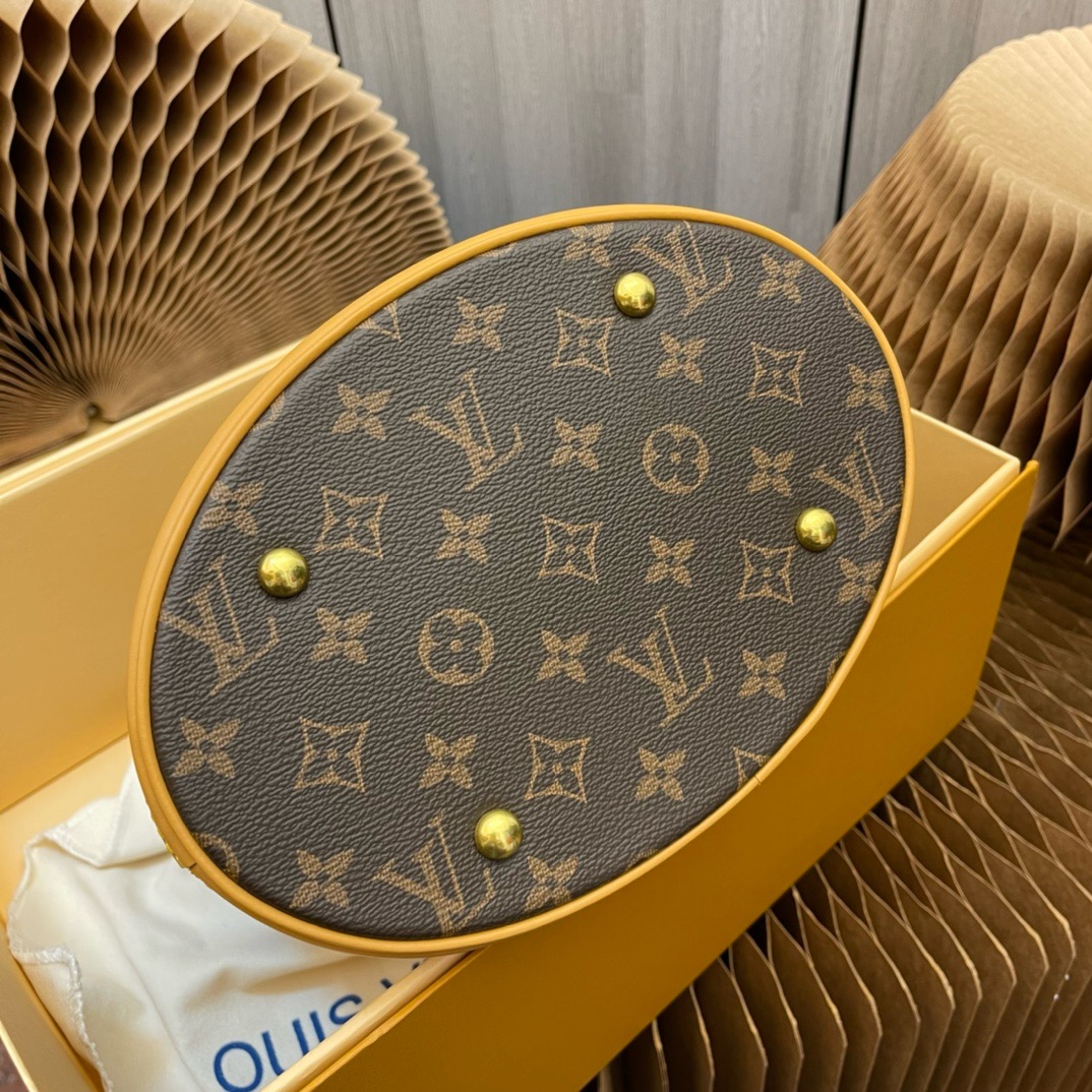 LV original single enhanced version 💪 M42238 Vintage Mother Child Bucket Bag