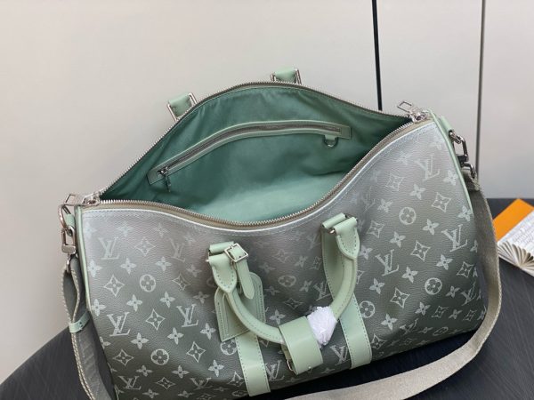 LV Top Original Order ✨ M11718 Green Gradient Travel Bag Series