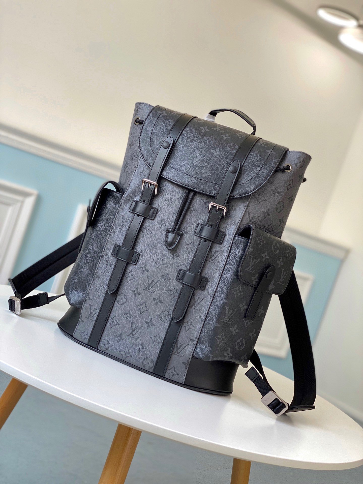 LV Top Original Single Christopher Small Backpack