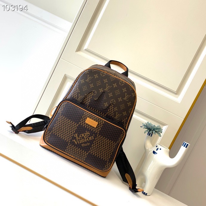 LV duty-free chip version M40380 leather material